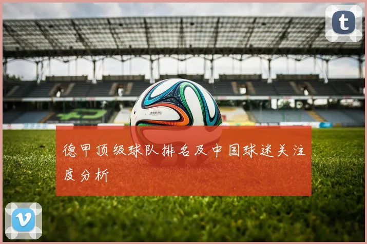 德甲顶级球队排名及中国球迷关注度分析
